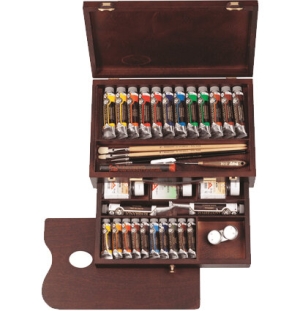 Набор масляных красок Rembrandt Мастер 10цв*15мл/12цв*40мл/2цв*60мл,