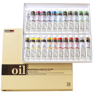 Набор красок SH OIL COLOR PRO 24цв*20мл,