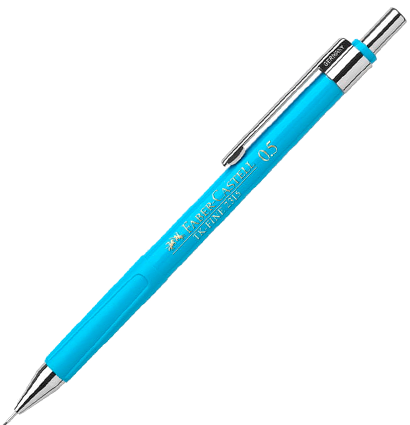Карандаш механический Faber-Castell TK-Fine 2315 голубой, грифель 0.5 мм HB купить в магазине ArtCraft.Space