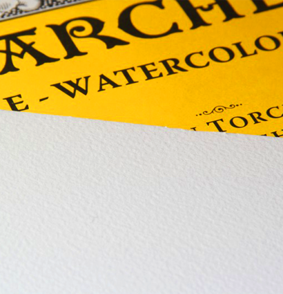 Arches Aquarelle Torchon блок бумаги для акварели из хлопка 15х30см / 20 листов / 300 гм (крупнозернистая) купить в художественном магазине ArtCraft.Space с доставкой по РФ и СНГ