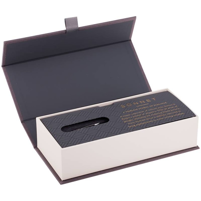 Ручка шариковая Parker Sonnet Matte Black CT 1 мм черные чернила, подарочная упаковка купить в магазине ArtCraft.Space Ручка шариковая Parker Sonnet Matte Black CT 1 мм черные чернила, подарочная упаковка купить в магазине ArtCraft.Space