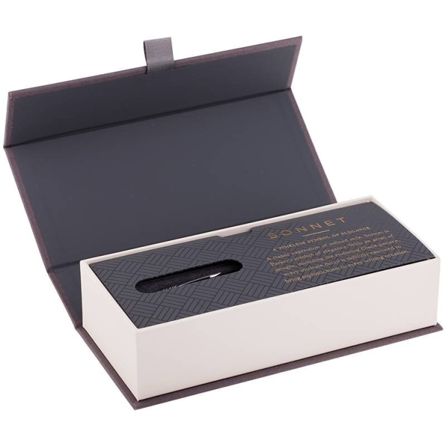 Ручка шариковая Parker Sonnet Matte Black CT 1 мм черные чернила, подарочная упаковка купить в магазине ArtCraft.Space Ручка шариковая Parker Sonnet Matte Black CT 1 мм черные чернила, подарочная упаковка купить в магазине ArtCraft.Space