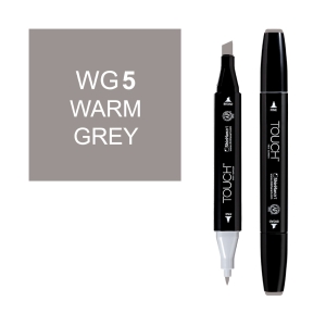 Маркер двухсторонний спиртовой TOUCH TWIN WG5 Серый теплый Маркер двухсторонний спиртовой TOUCH TWIN WG5 Серый теплый