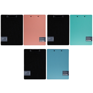 Планшет с зажимом Berlingo "Instinct" А4, пластик (полифом), ассорти Планшет с зажимом Berlingo "Instinct" А4, пластик (полифом), ассорти