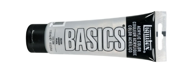 Краска акриловая Liquitex Basics №236 серебро 118 мл купить в художественном магазине ArtCraft.Space с доставкой по всему миру