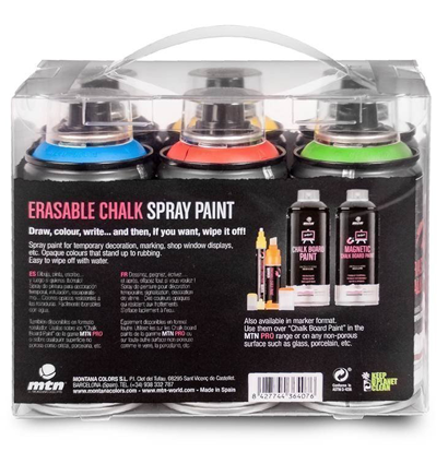 .MTN PRO Набор Chalk 6 штук краски на меловой основе 150 мл