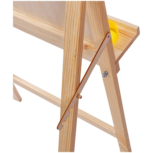 Мольберт ученический Хлопушка Гамма "Студия"высота 120 см съемная полка, 2 стакана, сосна купить в художественном магазине ArtCraft.Space Мольберт ученический Хлопушка Гамма "Студия"высота 120 см съемная полка, 2 стакана, сосна купить в художественном магазине ArtCraft.Space