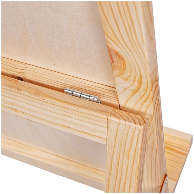 Мольберт ученический Хлопушка Гамма "Студия"высота 120 см съемная полка, 2 стакана, сосна купить в художественном магазине ArtCraft.Space Мольберт ученический Хлопушка Гамма "Студия"высота 120 см съемная полка, 2 стакана, сосна купить в художественном магазине ArtCraft.Space