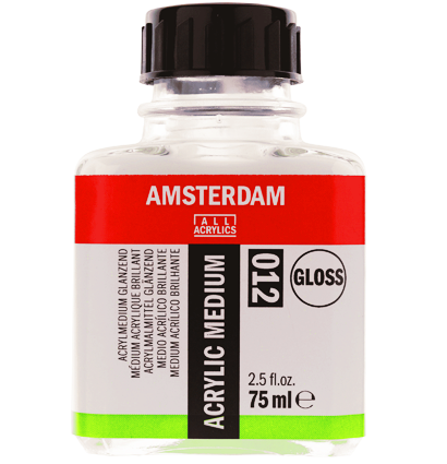 Медиум для акрила Amsterdam Acrylic Medium Gloss 012 глянцевый во флаконе 75 мл купить в художественном магазине ArtCraft.Space с доставкой по РФ и СНГ