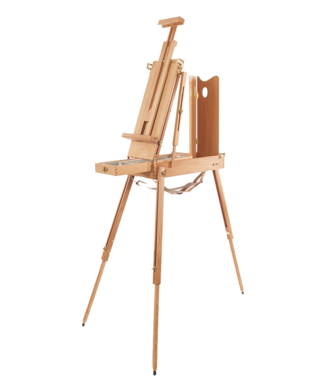Этюдник Mabef M/23 малый 30х56 см с регулируемыми ножками из бука купить в художественном магазине ArtCraft.Space с доставкой по всему миру