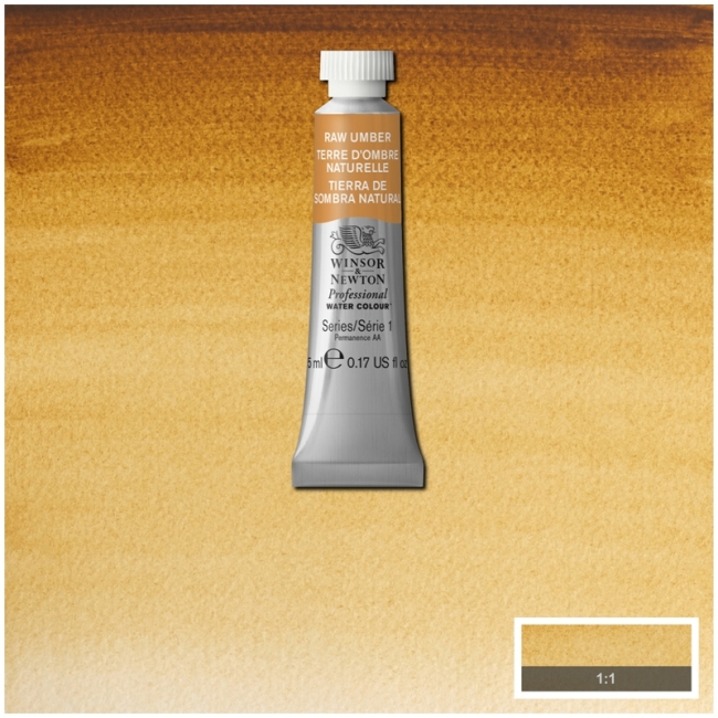 Акварель художественная, 5 мл, натуральная умбра