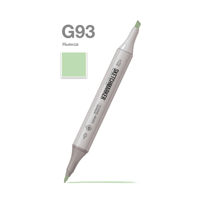 Маркер SKETCHMARKER двухсторонний на спирт.основе цв.G93 Ньянза