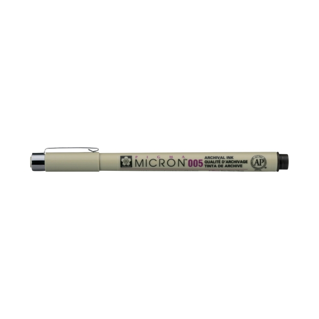 Ручка капиллярная Pigma Micron 0.2мм Сепия