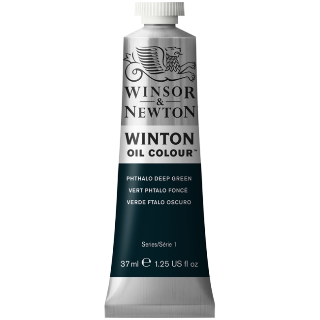Краска масляная художественная Winsor&Newton "Winton", 37мл, туба, фтало-зеленый темный Краска масляная художественная Winsor&Newton "Winton", 37мл, туба, фтало-зеленый темный