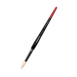 Кисть для акрила Amsterdam 351 жесткая синтетика круглая ручка короткая №10