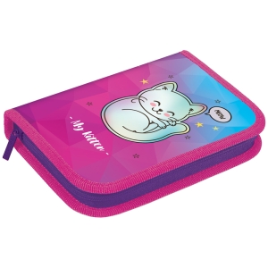 Пенал 1 отделение, 200*140*40 Berlingo "Kitty", полиэстер Пенал 1 отделение, 200*140*40 Berlingo "Kitty", полиэстер