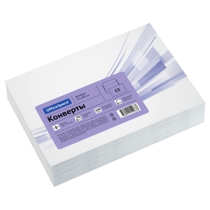 Конверт C5, OfficeSpace, 162*229мм, б/подсказа, б/окна, отр. лента, внутренняя запечатка, термоусадка Конверт C5, OfficeSpace, 162*229мм, б/подсказа, б/окна, отр. лента, внутренняя запечатка, термоусадка