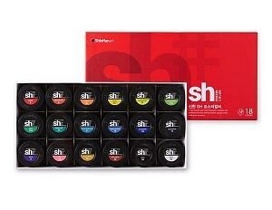 Набор красок SH POSTER COLOR 18цв*30мл,