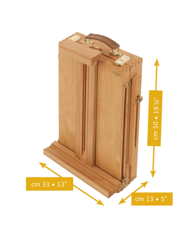 Этюдник настольный Mabef M/24 (33х50) с регулируемым углом наклона для художников купить в художественном магазине ArtCraft.Space с доставкой по всему миру