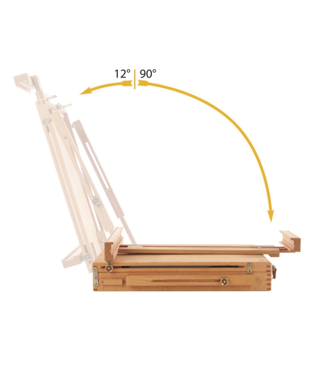 Этюдник настольный Mabef M/24 (33х50) с регулируемым углом наклона для художников купить в художественном магазине ArtCraft.Space с доставкой по всему миру