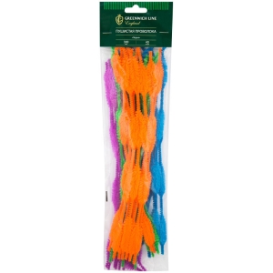 Материал декоративный Greenwich Line "Пушистая проволока", короткое перо, 300мм, 50шт.