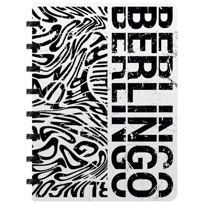 Бизнес-тетрадь А5+, 80л., Berlingo "Monochrome", клетка, на кольцах, с возм. замены блока, 80г/м2, пластик. обложка 700мкм, линейка-закладка Бизнес-тетрадь А5+, 80л., Berlingo "Monochrome", клетка, на кольцах, с возм. замены блока, 80г/м2, пластик. обложка 700мкм, линейка-закладка