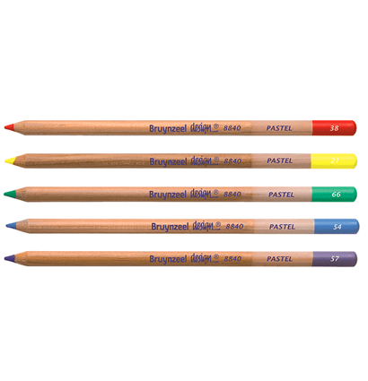 Пастельные карандаши Pastel Design Bruynzeel набор 48 цвета в выдвижном кейсе купить в магазине для художников ArtCraft.Space с доставкой по РФ и СНГ