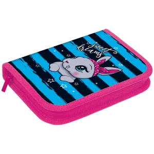 Пенал 1 отделение, 200*140*40 Berlingo "Little bunny", дополнительная откидная секция, полиэстер Пенал 1 отделение, 200*140*40 Berlingo "Little bunny", дополнительная откидная секция, полиэстер