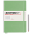 Блокнот Leuchtturm1917 Master Slim A4+ (22.5x31.5см.), 100г/м2 - 123 стр. в клетку, твердая обложка, цвет: Шалфей
