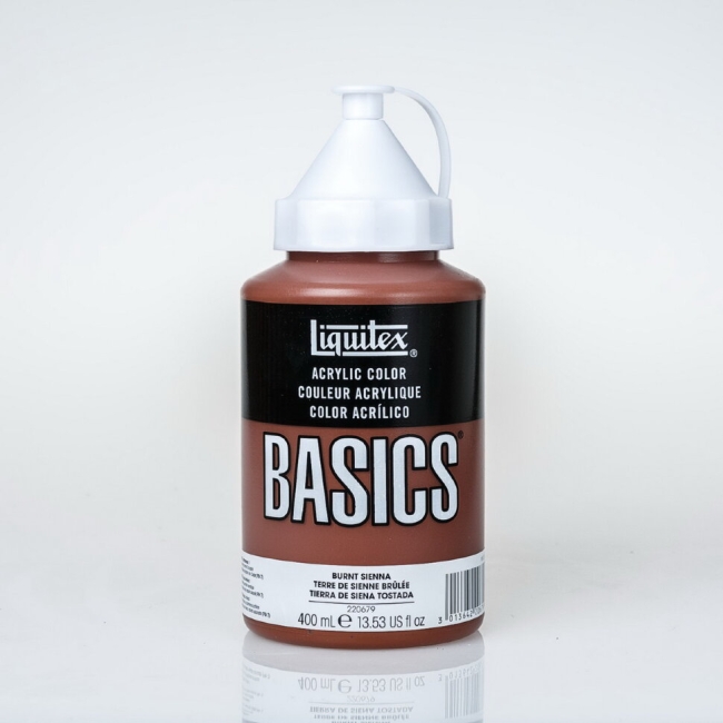 Краска акриловая LIQUITEX Basics №127 сиена жженая 400 мл купить в художественном магазине ArtCraft.Space с доставкой по всему миру