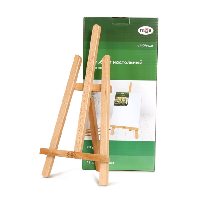 Мольберт настольный Гамма "Студия", 19*18*40см, бук
