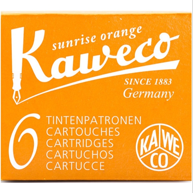 Набор картриджей KAWECO 6шт оранжевый