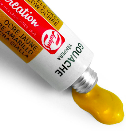 Гуашь Art Creation Gouache Combi Set набор красок 24 цвета в тубах 12 мл, кисти, альбом купить в художественном магазине ArtCraft.Space с доставкой