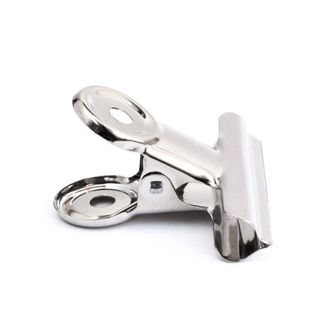 Зажимы для бумаги Малевичъ металлические 6 штук размер 75 мм купить в магазине ArtCraft.Space с доставкой по всему миру