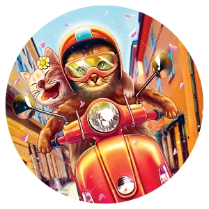 Пазл 77 эл. ТРИ СОВЫ "Парочка на скутере" Пазл 77 эл. ТРИ СОВЫ "Парочка на скутере"