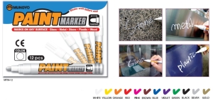 Маркер краска для письма по разным поверхностям цвет зеленый