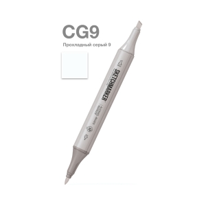 Маркер SKETCHMARKER двухсторонний на спирт.основе цв.CG9 Прохладный серый 9 Маркер SKETCHMARKER двухсторонний на спирт.основе цв.CG9 Прохладный серый 9