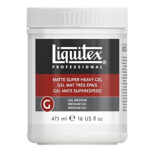 Гель-медиум для акрила Liquitex Matte Super Heavy Gel матовый супер-густой 473 мл купить в художественном магазине ArtCraft.Space с доставкой по всему миру