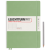Блокнот Leuchtturm1917 Master Slim A4+ (22.5x31.5см.), 100г/м2 - 123 стр. в точку, твердая обложка, цвет: Шалфей