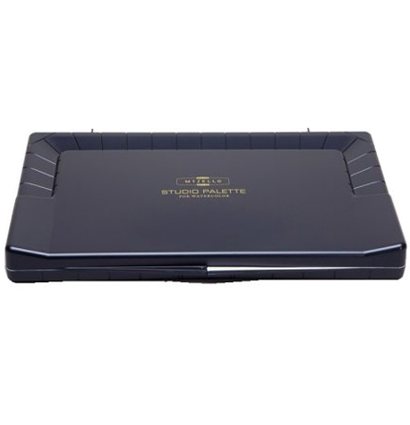 Палитра-кейс для акварели Mijello Silver Nano на 55 цветов пластиковая купить в художественном магазине ArtCraft.Space с доставкой по РФ и СНГ