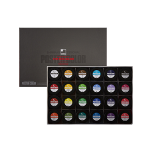 Набор красок SH POSTER COLOR PRO 24цв*40мл A, Набор красок SH POSTER COLOR PRO 24цв*40мл A,