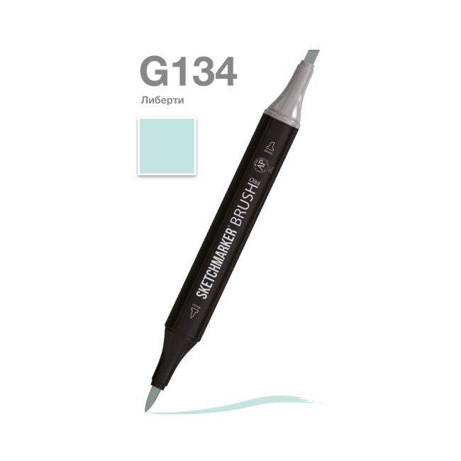 Маркер SKETCHMARKER Brush двухсторонний на спирт.основе цв.G134 Либерти