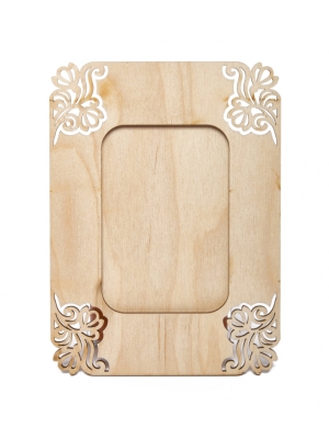 Панно для декорирования с ажурными углами вид 3 20х14.5см,