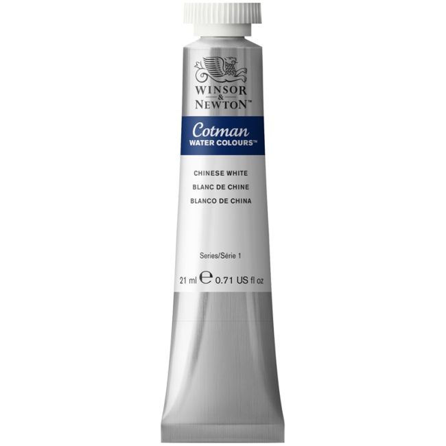 Акварель художественная Winsor&Newton "Cotman", 21мл, туба, китайские белила