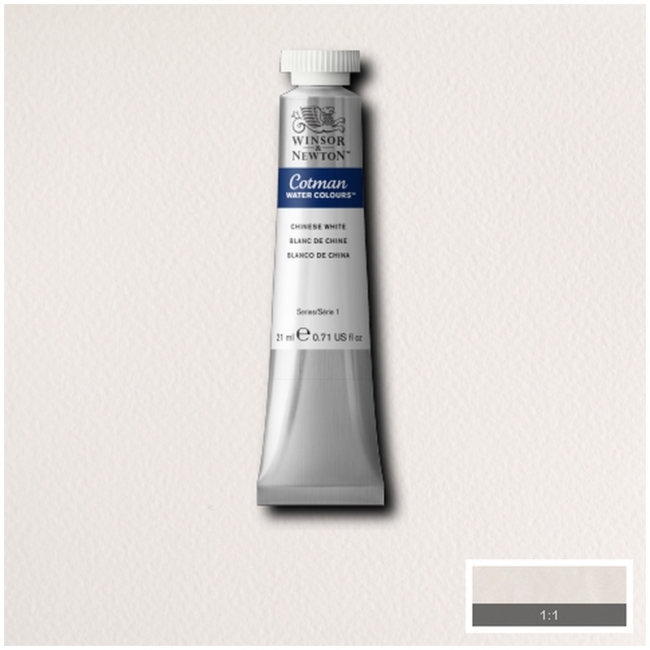 Акварель художественная Winsor&Newton "Cotman", 21мл, туба, китайские белила Акварель художественная Winsor&Newton "Cotman", 21мл, туба, китайские белила