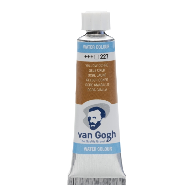 Краска акварельная Van Gogh туба 10мл №227 Охра желтая