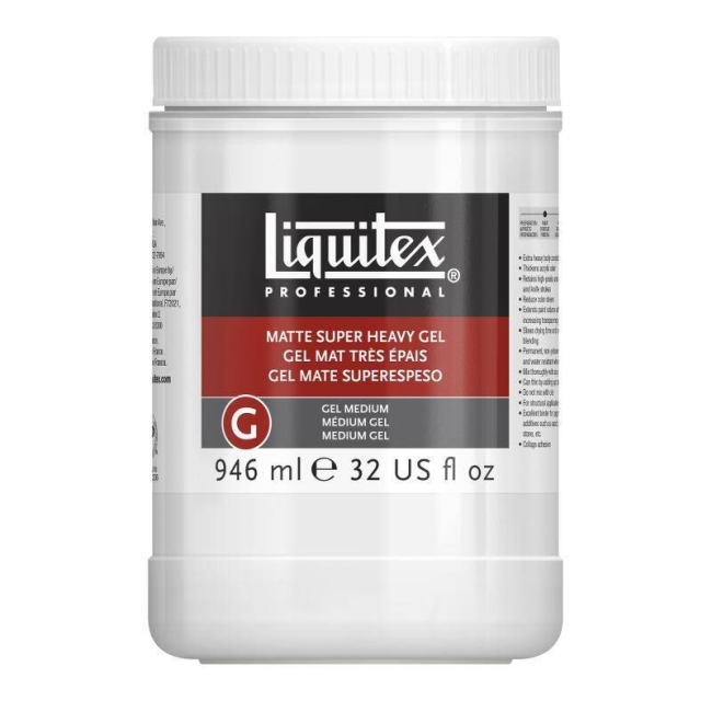 Гель-медиум для акрила Liquitex Matte Super Heavy Gel матовый супер-густой 946 мл купить в художественном магазине ArtCraft.Space с доставкой по всему миру