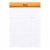 Ежедневник оранжевый Rhodia Basics линейка мягкая обложка А5 / 80 листов / 80 гм купить в художественном магазине ArtCraft.Space с доставкой по всему миру