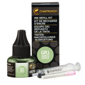 Чернила Chameleon зеленое яблоко GR1 25 мл