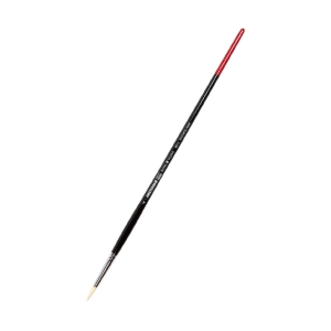 Кисть для акрила Amsterdam 351 жесткая синтетика круглая ручка длинная №4